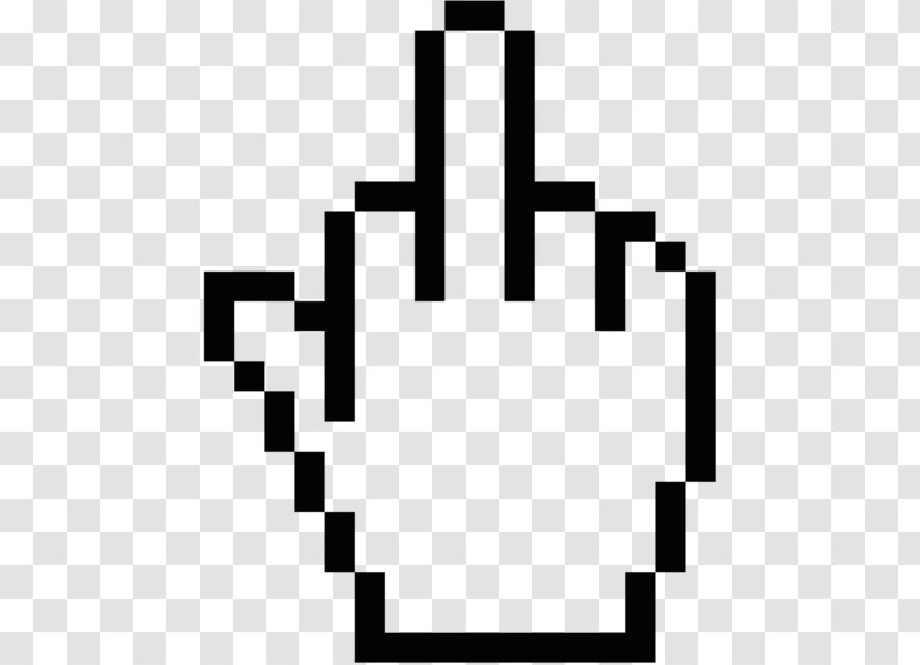 Computer Mouse Pointer Cursor Vector Graphics The Finger - Cmdexe Transparent PNG