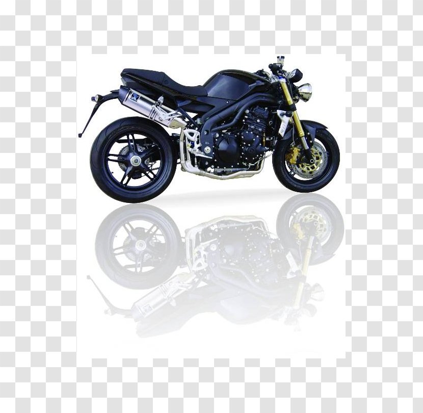 Triumph Motorcycles Ltd Exhaust System Car Speed Triple - Motor Vehicle Transparent PNG