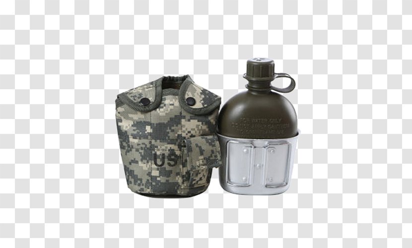Water Bottle Canteen Military Kettle - Glass - Fans Outdoor With Lunch Box Transparent PNG