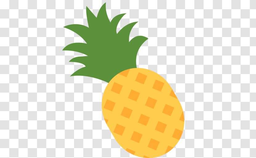 Fried Rice Emoji Pineapple Sticker Fruit - Sms - Emoticon Transparent PNG