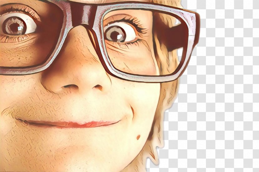 Sunglasses Eyebrow Goggles - Animation - Forehead Transparent PNG