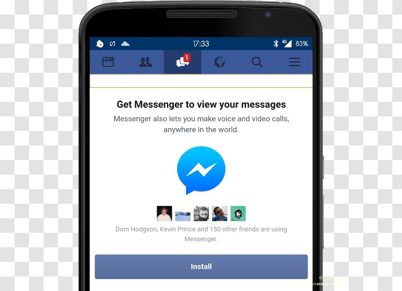 Smartphone Facebook Messenger Mobile Phones Facebook, Inc. Transparent PNG