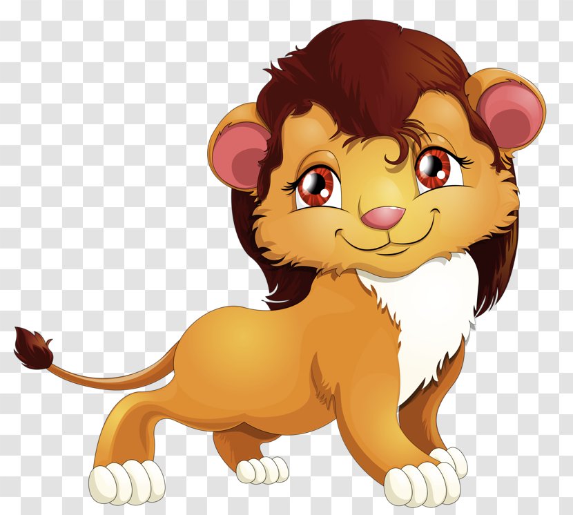 Lion Cartoon Royalty-free Clip Art - Photography - Painted Transparent PNG