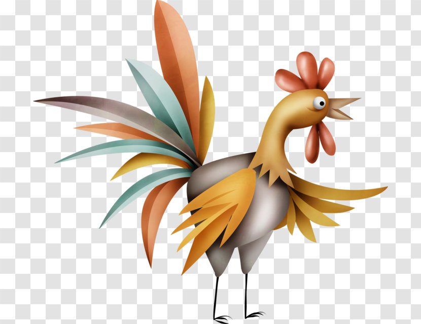 Rooster Illustration Cartoon Image - Animal Figure - Cheval Watercolor Transparent PNG