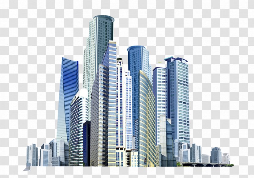 Skyscraper Building Icon - Commercial - Virtual City Skyscrapers Buildings Transparent PNG