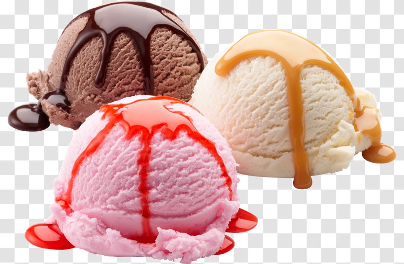 Ice Cream Cones Sundae Chocolate - Dessert Transparent PNG