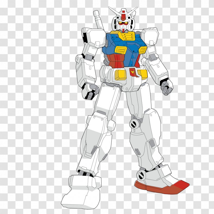 Gundam Euclidean Vector Download - Mobile Suit - Handsome Transformers Transparent PNG