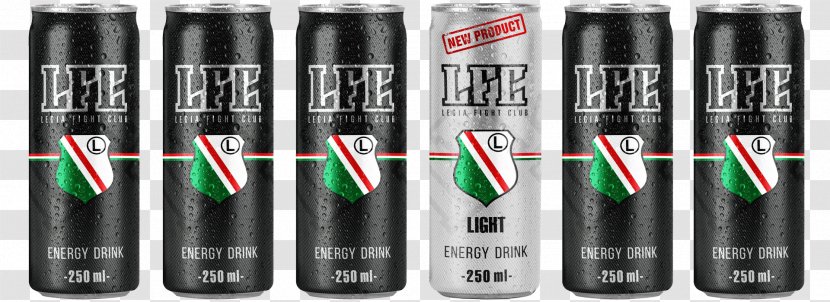 Energy Drink Legia Fight Club Warsaw Sports Group Open Fizzy Drinks - Bottle Transparent PNG