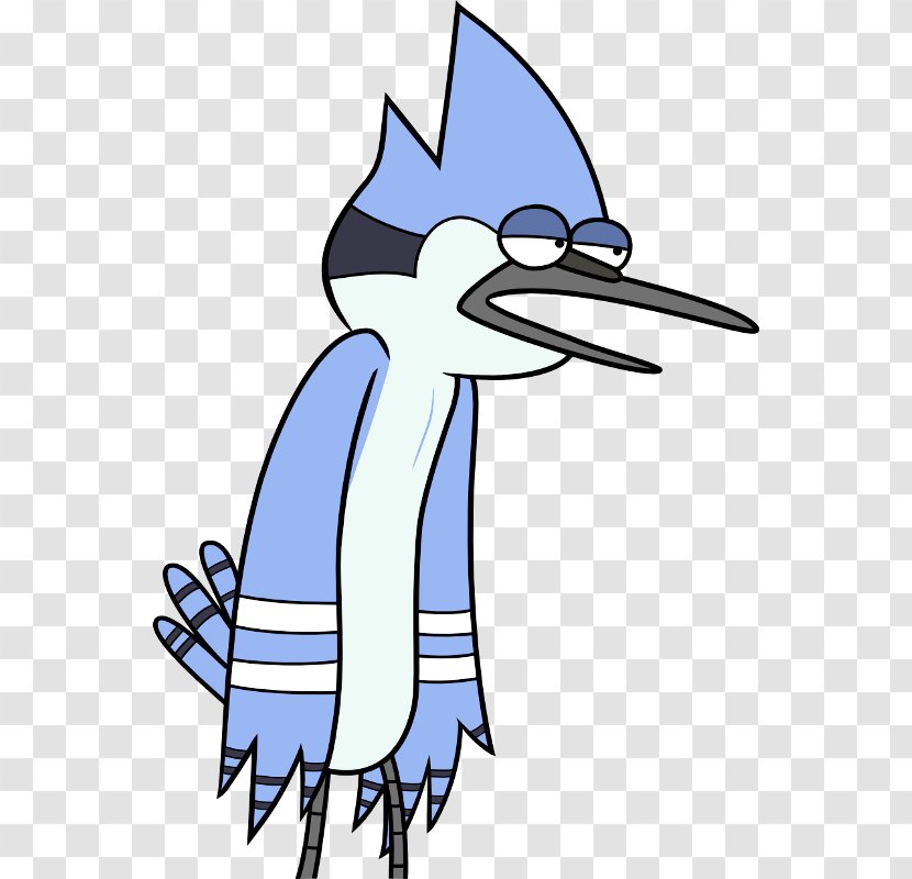 Mordecai Rigby Television Show Cartoon Network - TIRED Transparent PNG