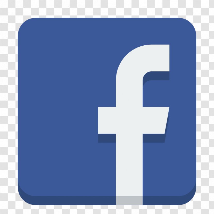 Blue Square Symbol - Logo - Social Facebook Transparent PNG