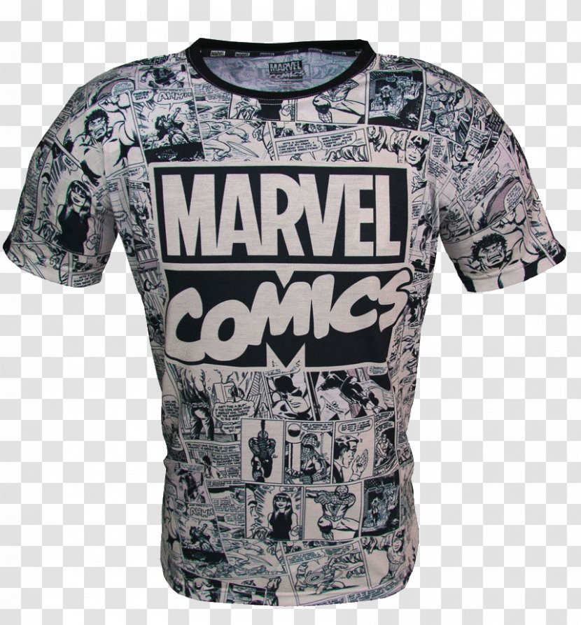 T-shirt Captain America Sleeve Marvel Comics Iron Man - Tshirt Transparent PNG