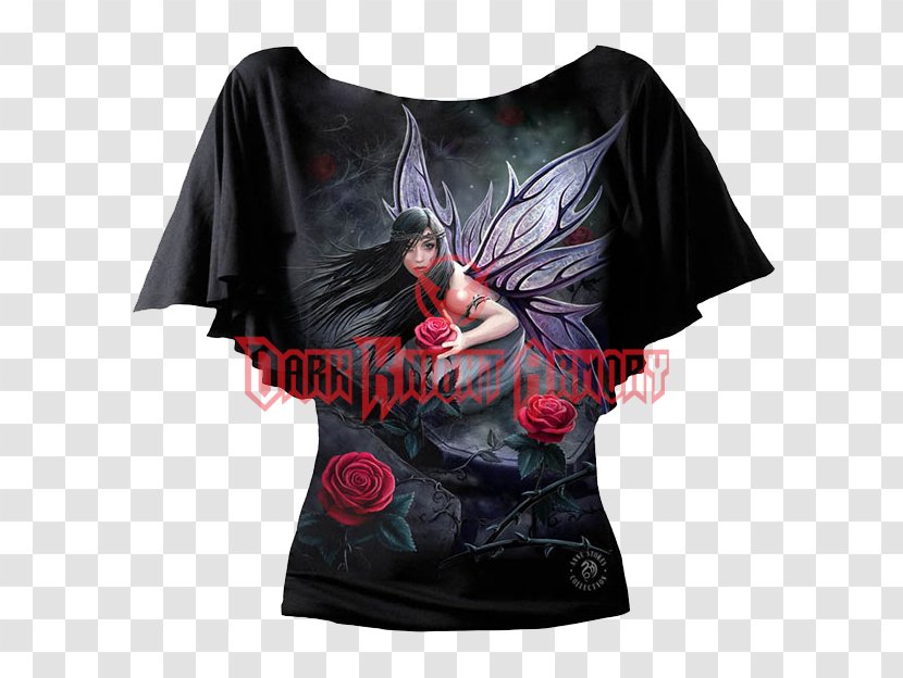Fairy Tale Fantasy Art Elf - Anne Stokes - Gothic Rose Transparent PNG