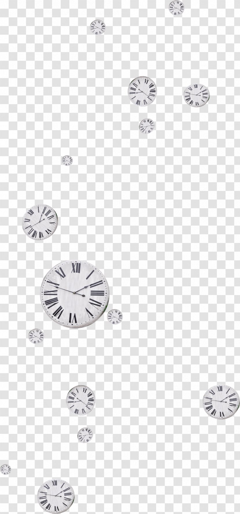 Clock Watch Clip Art - Floating Beautiful Wall Transparent PNG