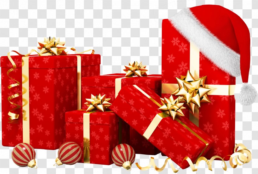 Christmas Decoration Cartoon - Santa Claus - Holiday Gift Wrapping Transparent PNG