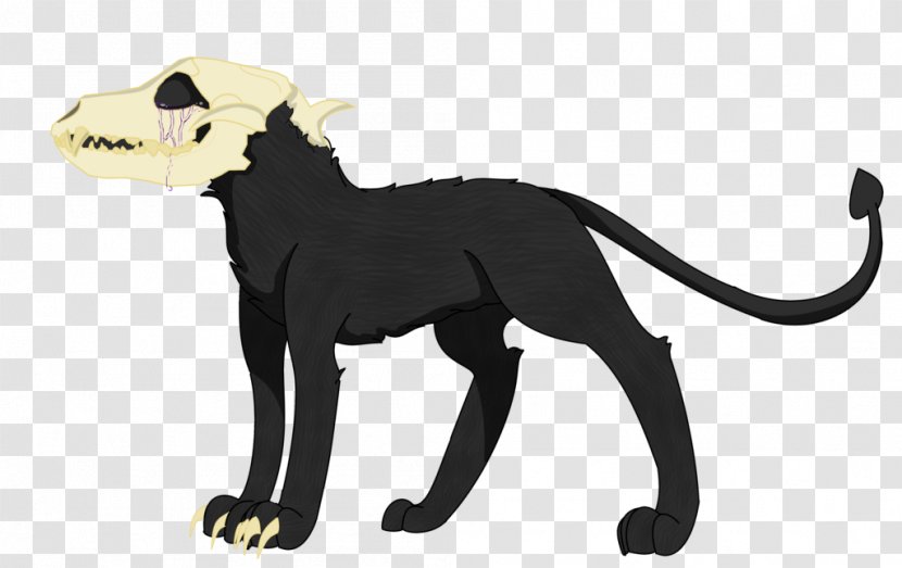 Big Cat Dog Tail Character Transparent PNG