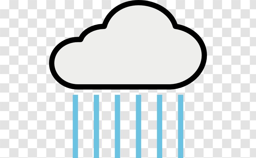 Clip Art Rain Cloud Weather - Aqua Transparent PNG