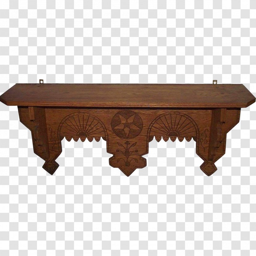 Table Fireplace Mantel Floating Shelf Distressing - Wood Stain - Varnish Transparent PNG