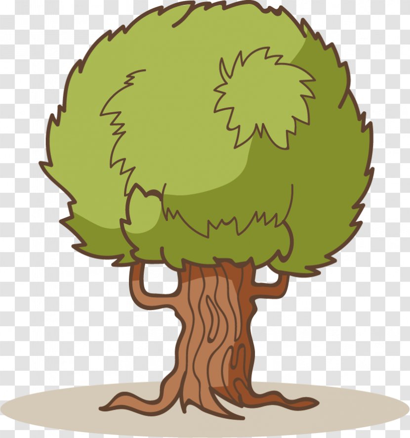 Tree Euclidean Vector Drawing - Plant Transparent PNG