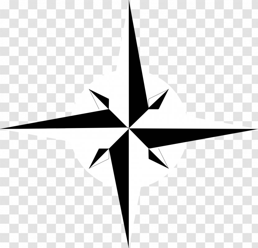 Polaris Pole Star Clip Art - Symmetry - Compass Transparent PNG