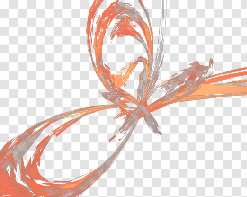 Abstraction Pattern - Orange - Colorful Abstract Transparent PNG