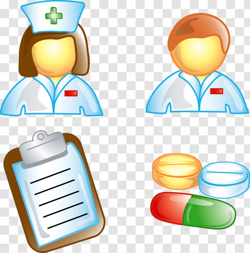 Nursing Computer Icons Nurse's Cap Clip Art - Medicine - Doctors And Nurses Transparent PNG