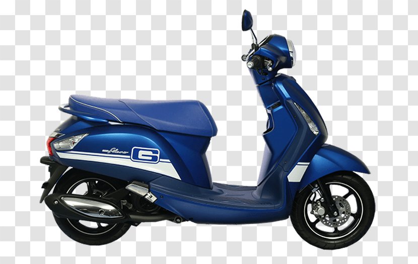 Scooter Suzuki Let's Motorcycle Bajaj Auto - Electric Blue - Yamaha Motor Company Transparent PNG