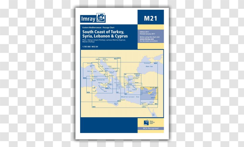 Map Imray Chart G14: Saronic And Argolic Gulfs Admiralty Nautical Transparent PNG