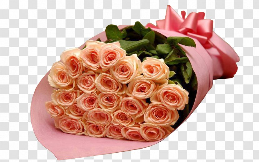 Rose Flower Bouquet Pink Floristry - Online Shopping - Aquarell Transparent PNG