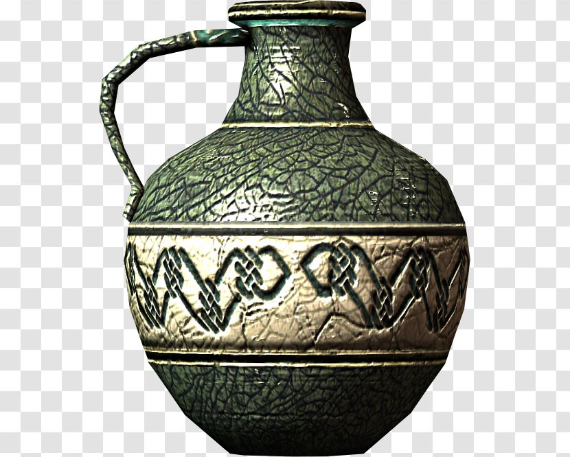 The Elder Scrolls V: Skyrim – Dragonborn Jug Ceramic Vase Online - Wikia Transparent PNG