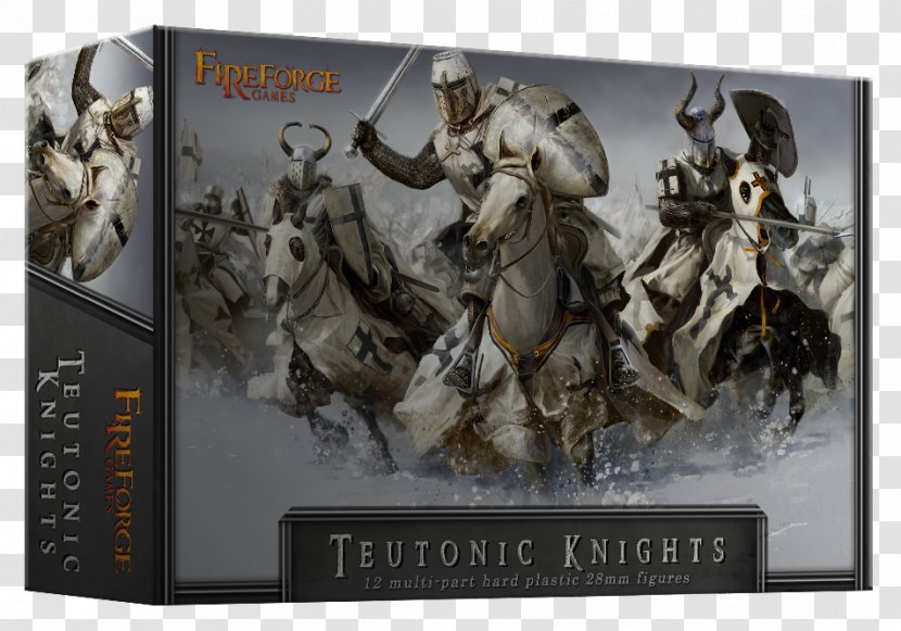 Teutonic Knights Templar Warhammer Fantasy Battle Kingdom Of Jerusalem - Deus Vult - Knight Transparent PNG