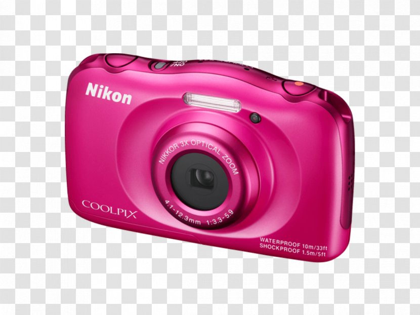 Nikon COOLPIX W100 Point-and-shoot Camera Digital SLR - Mirrorless Interchangeable Lens Transparent PNG