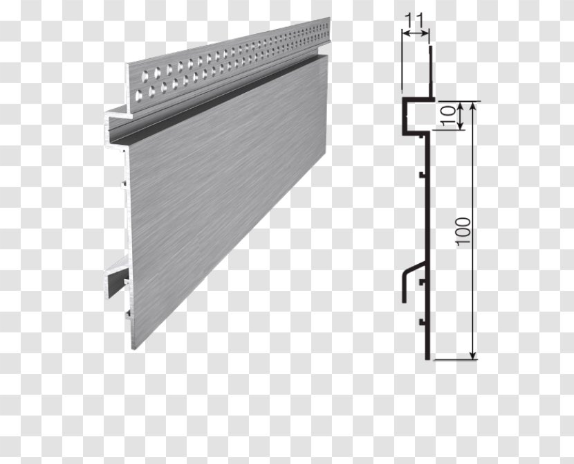 Baseboard Drywall Ceiling Aluminium - Building - Moldings Element Transparent PNG