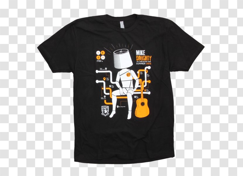 Printed T-shirt Concert Scoop Neck - Logo Transparent PNG