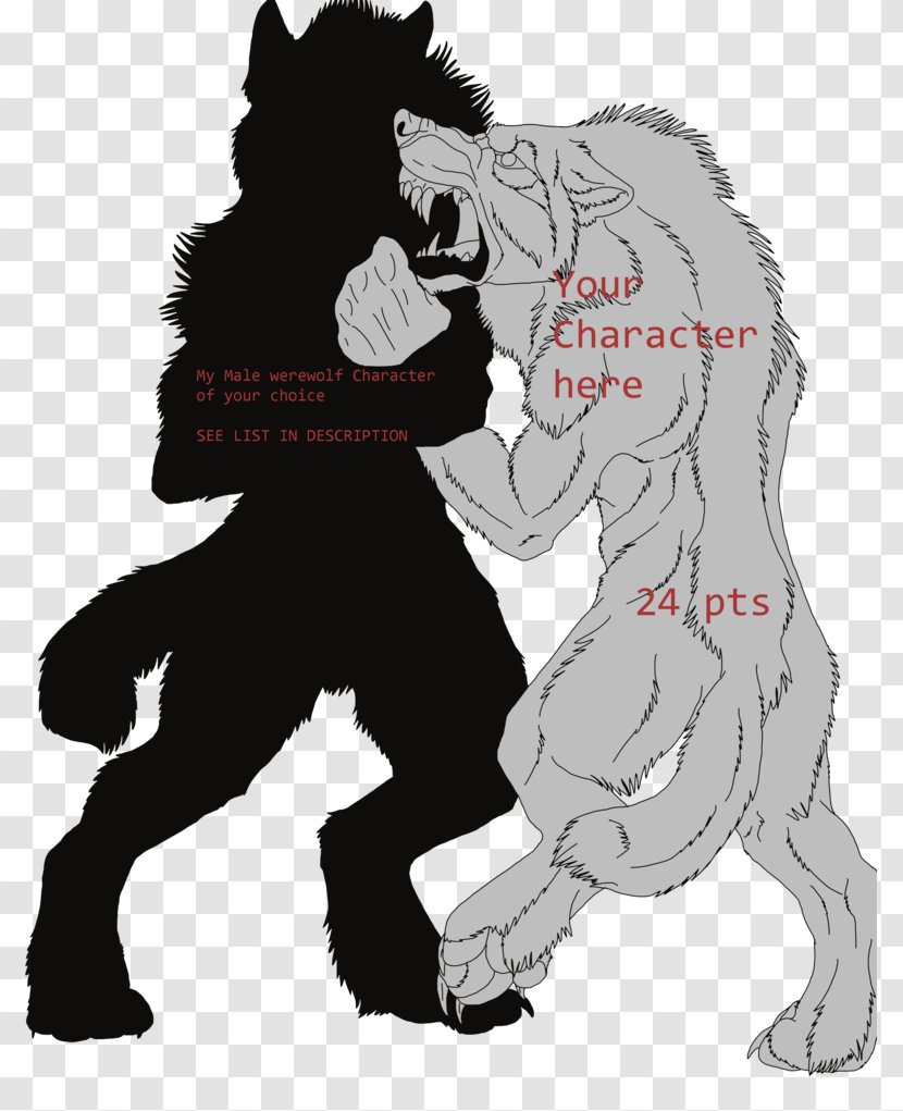 Count Dracula Werewolf Gray Wolf Drawing DeviantArt - Cat Transparent PNG