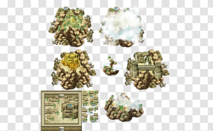 RPG Maker VX MV Tile-based Video Game Games World - Rock - Tileset Vector Transparent PNG