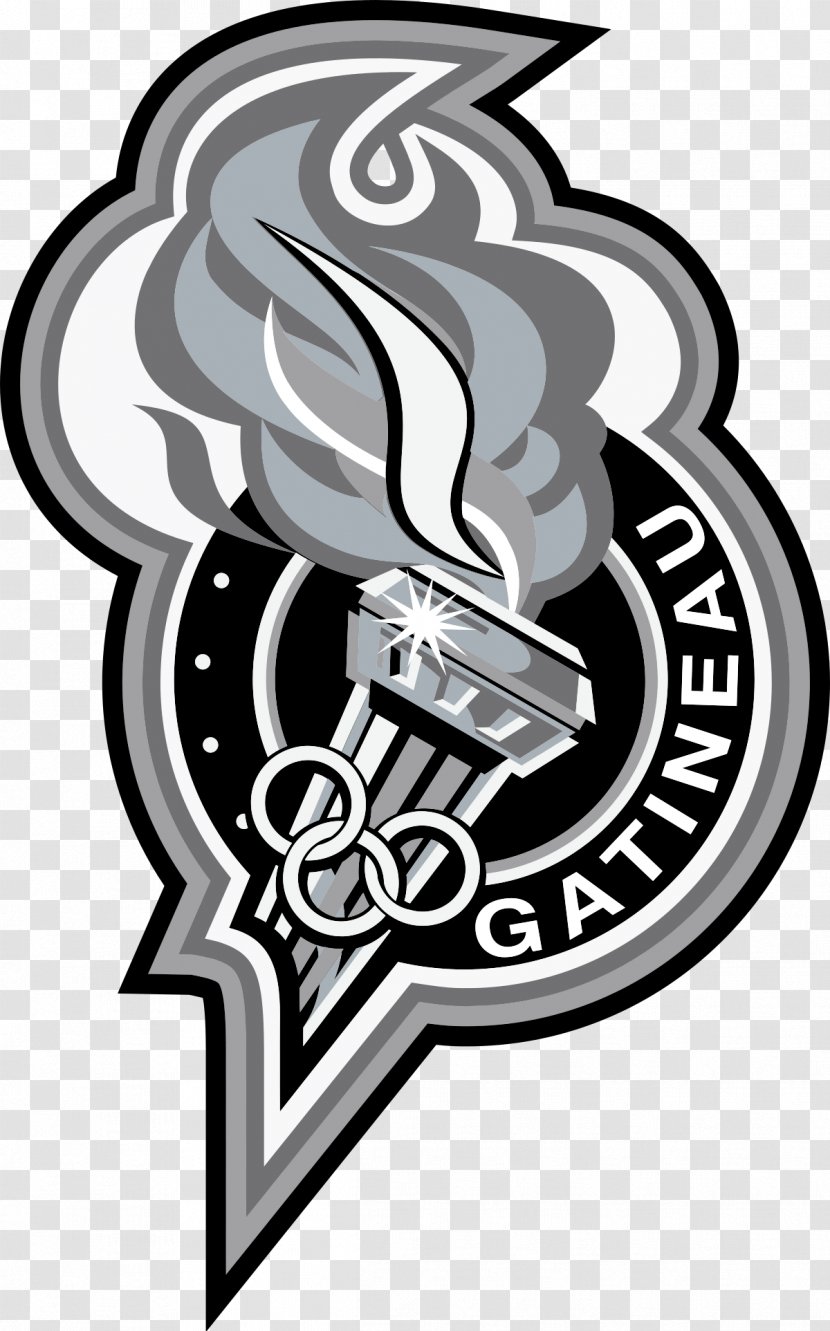Gatineau Olympiques Quebec Major Junior Hockey League Cape Breton Screaming Eagles Drummondville Voltigeurs - Black And White Transparent PNG