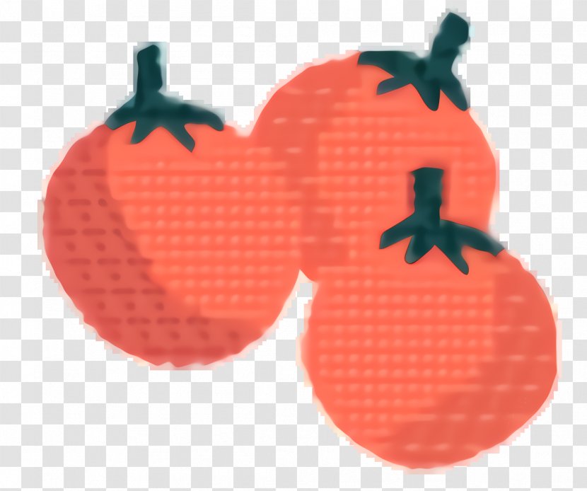 Strawberry Cartoon - Orange - Vegetarian Food Plant Transparent PNG