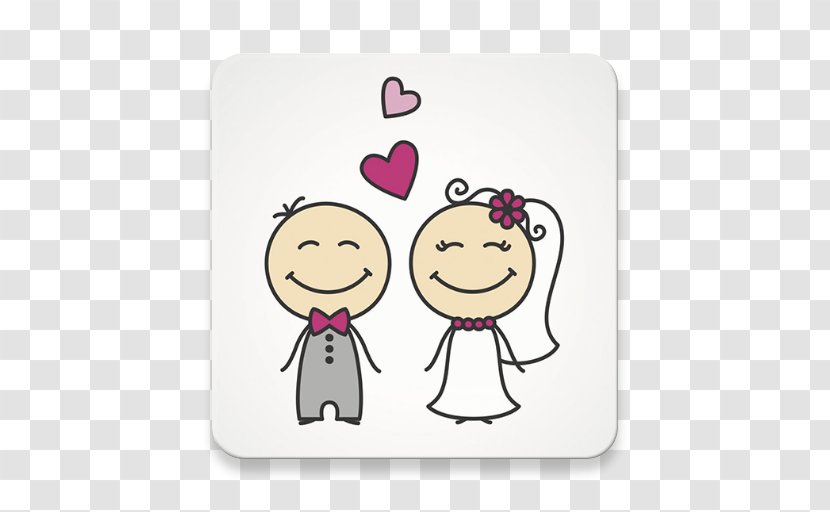 Marriage Love Boyfriend Courtship Family - Watercolor - Married Couple Cartoon Transparent PNG