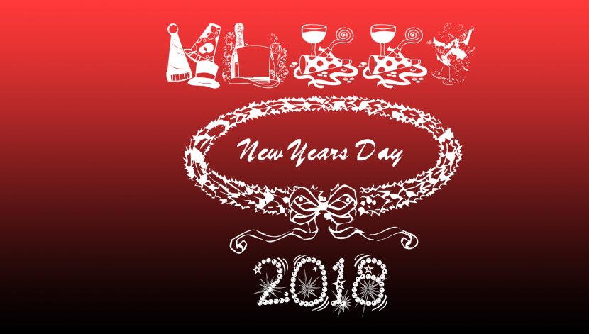 Desktop Wallpaper New Year's Day Display Resolution - Happy Year Transparent PNG