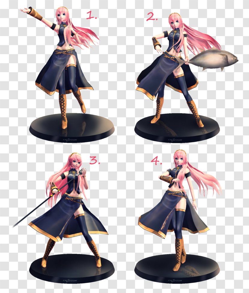 Microphone MikuMikuDance Vocaloid Computer Software Megurine Luka - Heart - Katana Transparent PNG