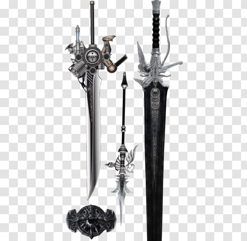 Final Fantasy XV: A New Empire Sword Noctis Lucis Caelum Weapon - Xv - Of The Father Transparent PNG