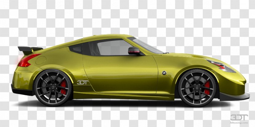 Nissan 370Z Compact Car Mid-size Motor Vehicle - Wheel Transparent PNG