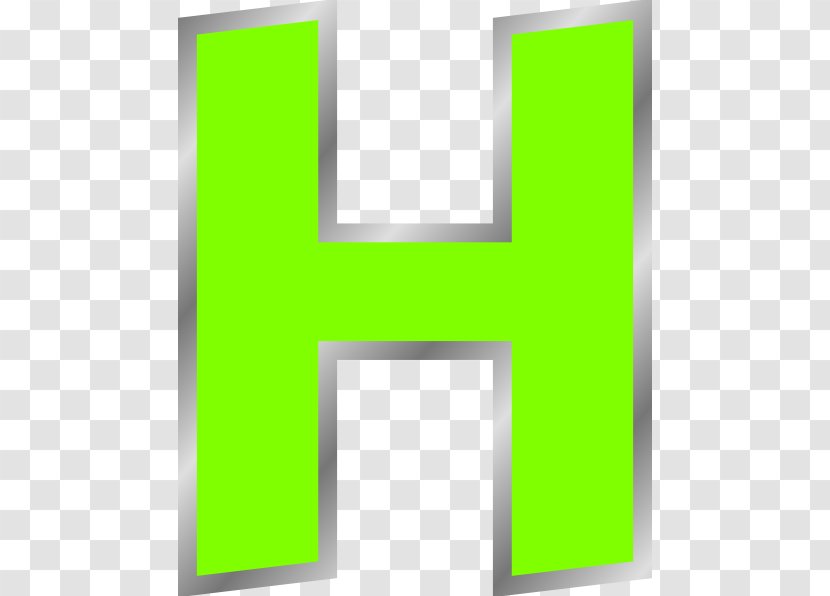 H Letter Clip Art Transparent PNG