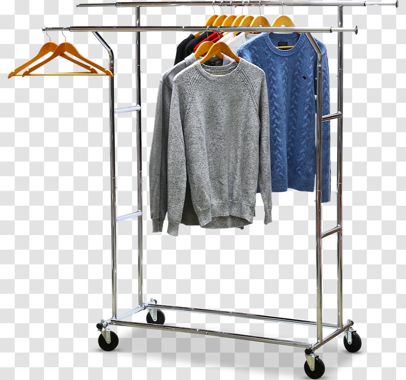 Clothing Clothes Horse Hanger Retail Shelf - Industry Transparent PNG