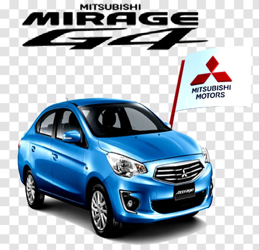 Mitsubishi Motors Car Mirage Attrage - Motor Vehicle Transparent PNG