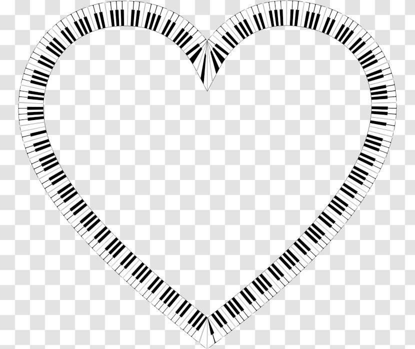 Piano Keyboard Clip Art - Watercolor Transparent PNG