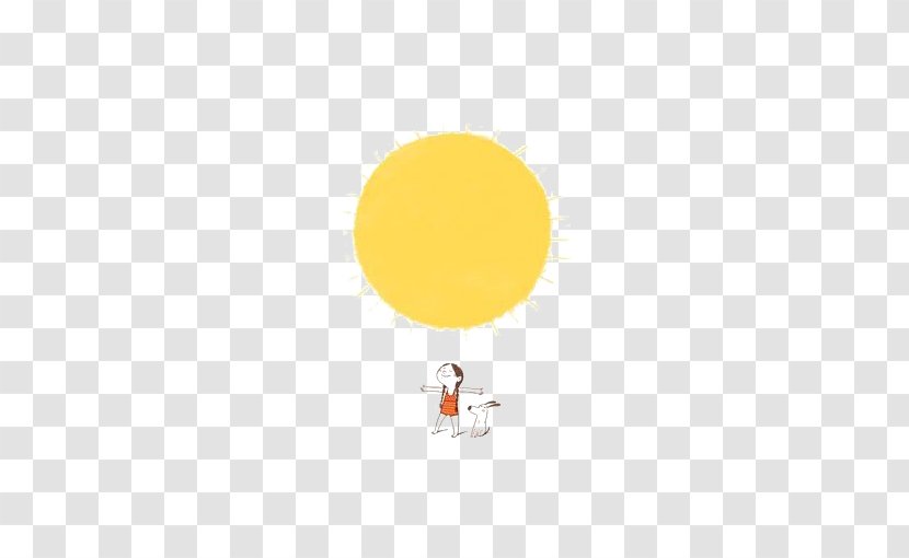 Cartoon Sun - Yellow Transparent PNG