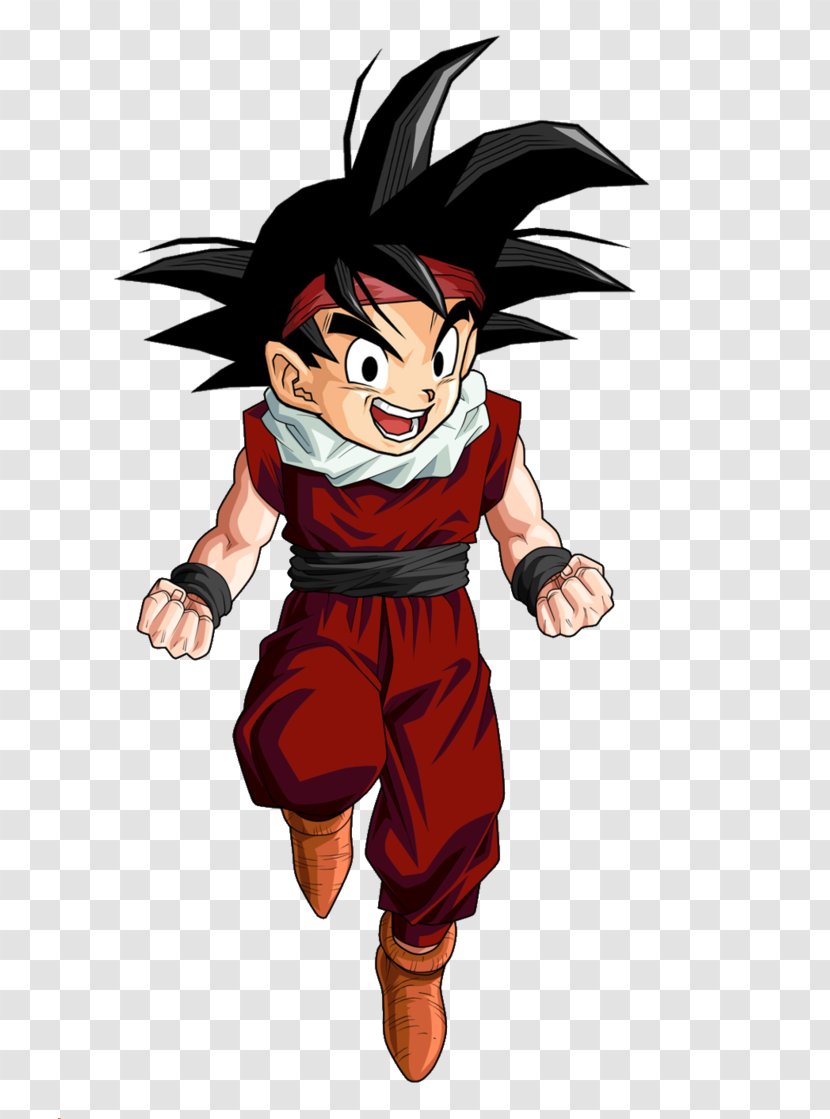 Goku Vegeta Majin Buu Gohan Videl - Heart Transparent PNG