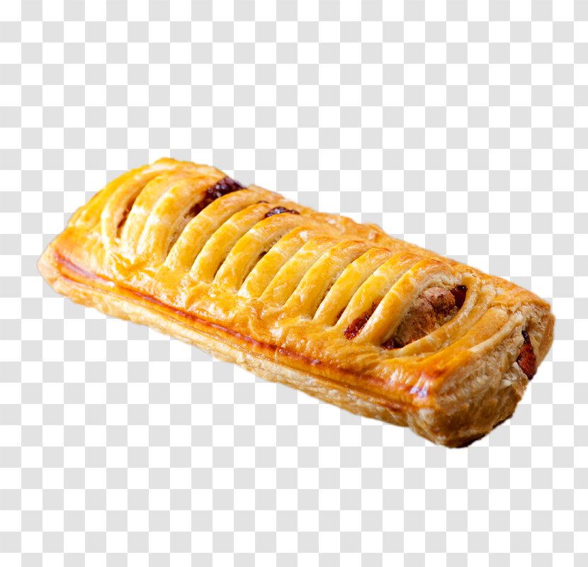 Apple Pie Treacle Tart Puff Pastry Sausage Roll Danish - Tasty Snacks Transparent PNG