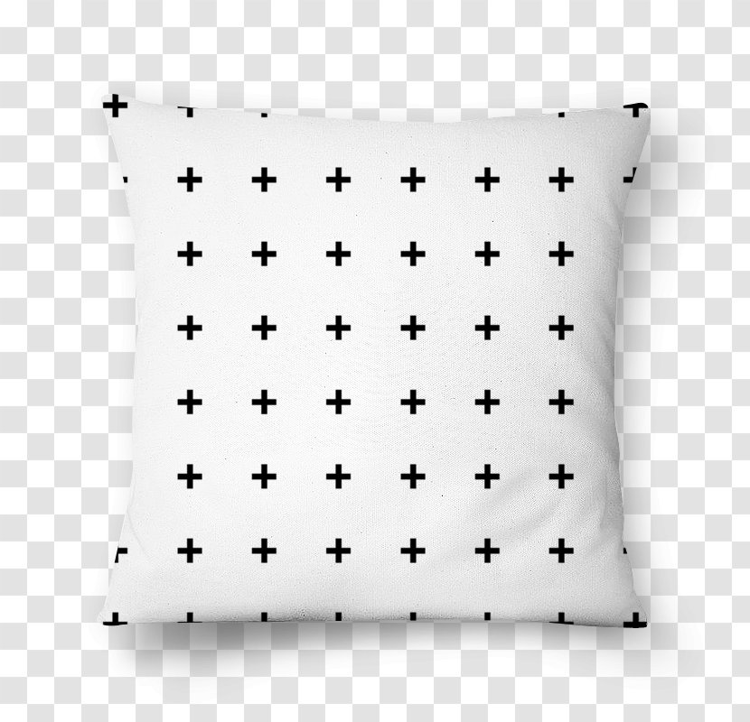 Throw Pillows Cushion White Angle - Black And - Pillow Transparent PNG